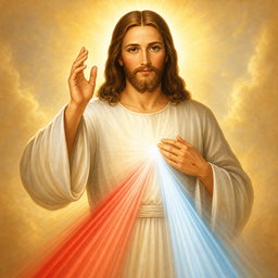 Image du Christ miséricordieux, identité spirituelle de Nibizi OS